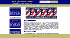 Desktop Screenshot of ngwinfo.com